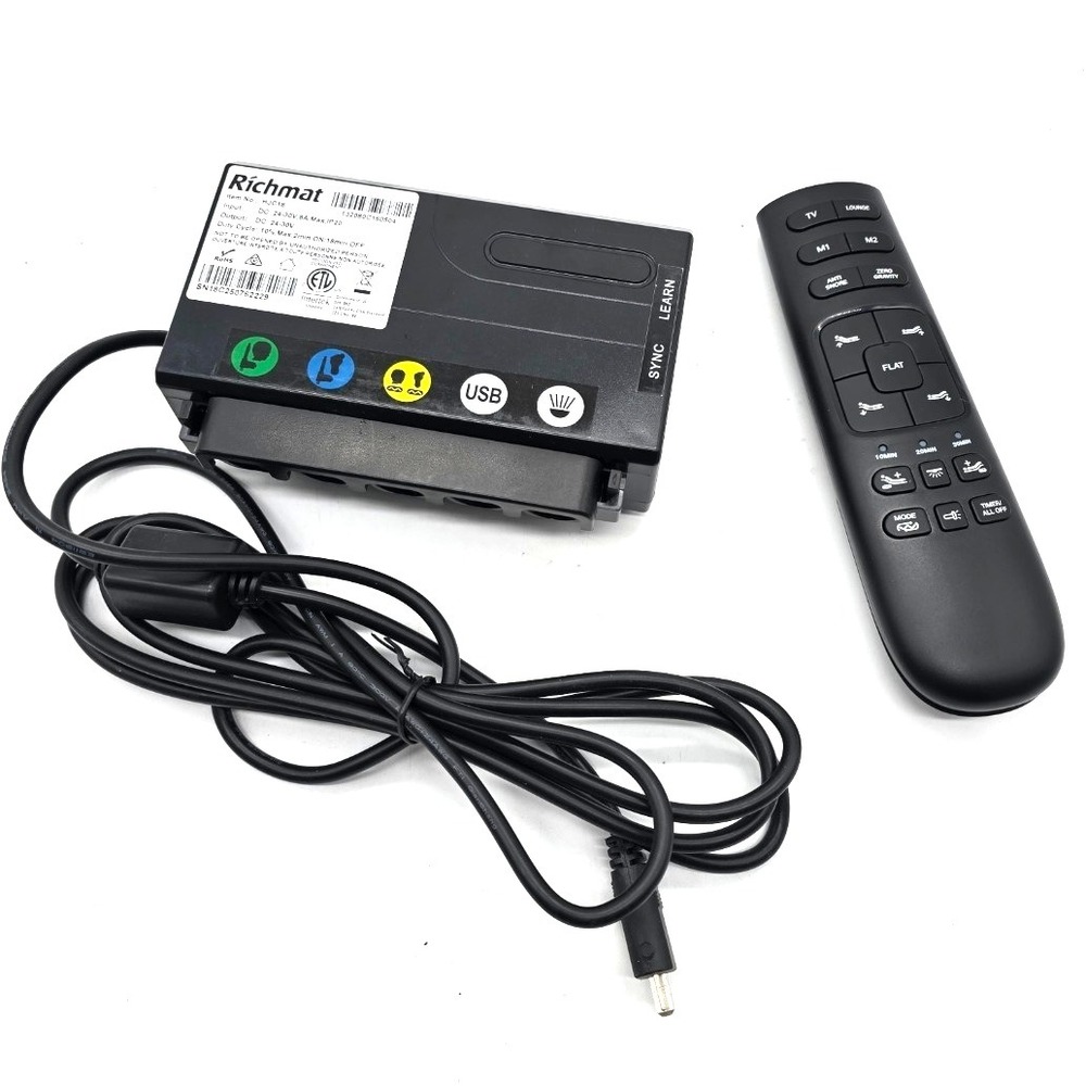 HJH109 Adjustable Bed Remote Control HJC18‎ Receiver for Richmat Bed Base
